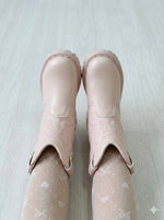 Bota\Coturno Nilqi Bella Rose