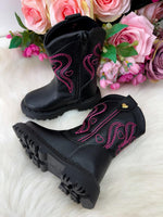 Bota\Coturno Nilqi Bella Preto