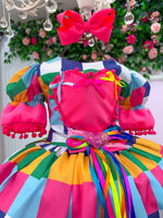 Vestido Marie Junino Quermesse do Interior