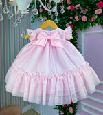 Vestido Vila Lele Jardim das Borboletas Baby Liz + Saiote