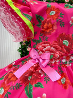 Vestido Junino Banana Club Quermesse do Balance Pink