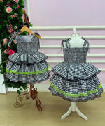 Vestido Banana Club Junino Luxo Adulto Arraia do Chamego Preto