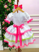 Vestido Junino Banana Club Luxo Noivinha