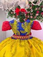 Vestido Marie Temático Realeza Princesa Maça