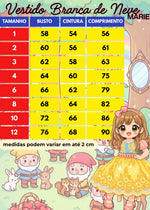 Vestido Marie Temático Realeza Princesa Maça