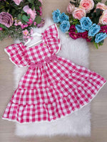 Vestido Banana Club Aline Xadrez