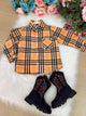 Camisa Junino Banana Club Luxo Encanto Caipira