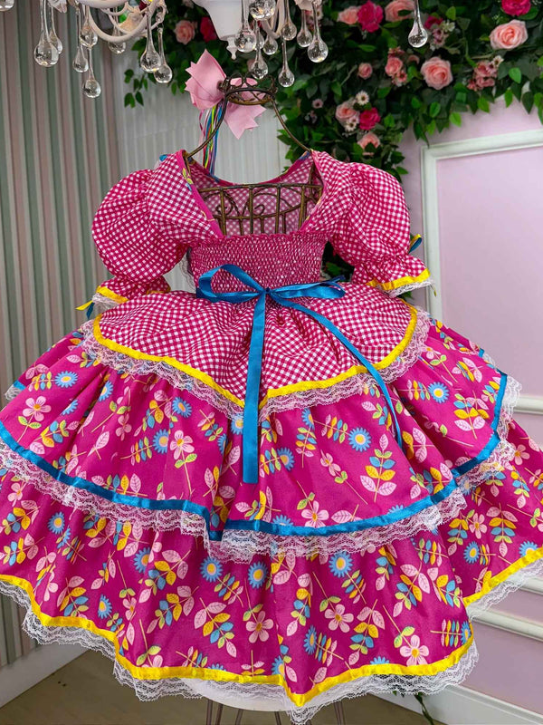 Vestido Bella Child Junino Quermesse Chique