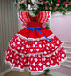 Vestido Bella Child Junino Quermesse do Coração