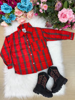 Camisa Xadrez Junina Noah Vermelho