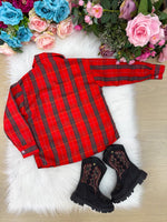 Camisa Xadrez Junina Noah Vermelho