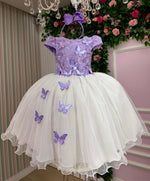 Vestido Juvenil - Midi Vila Lele Sabrina + Saiote