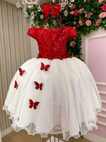 Vestido Juvenil - Midi Vila Lele Sabrina + Saiote