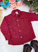 Camisa Xadrez Junina Bernardo Vermelho