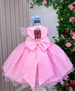 Vestido Marie Jardim Encantado Isis Luxinho + Saiote