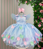 Vestido Marie Jardim Encantado Isis Luxinho