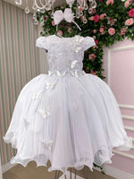 Vestido Juvenil - Midi Vila Lele Sabrina Daminha/Florista
