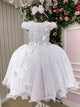 Vestido Juvenil - Midi Vila Lele Sabrina Daminha/Florista