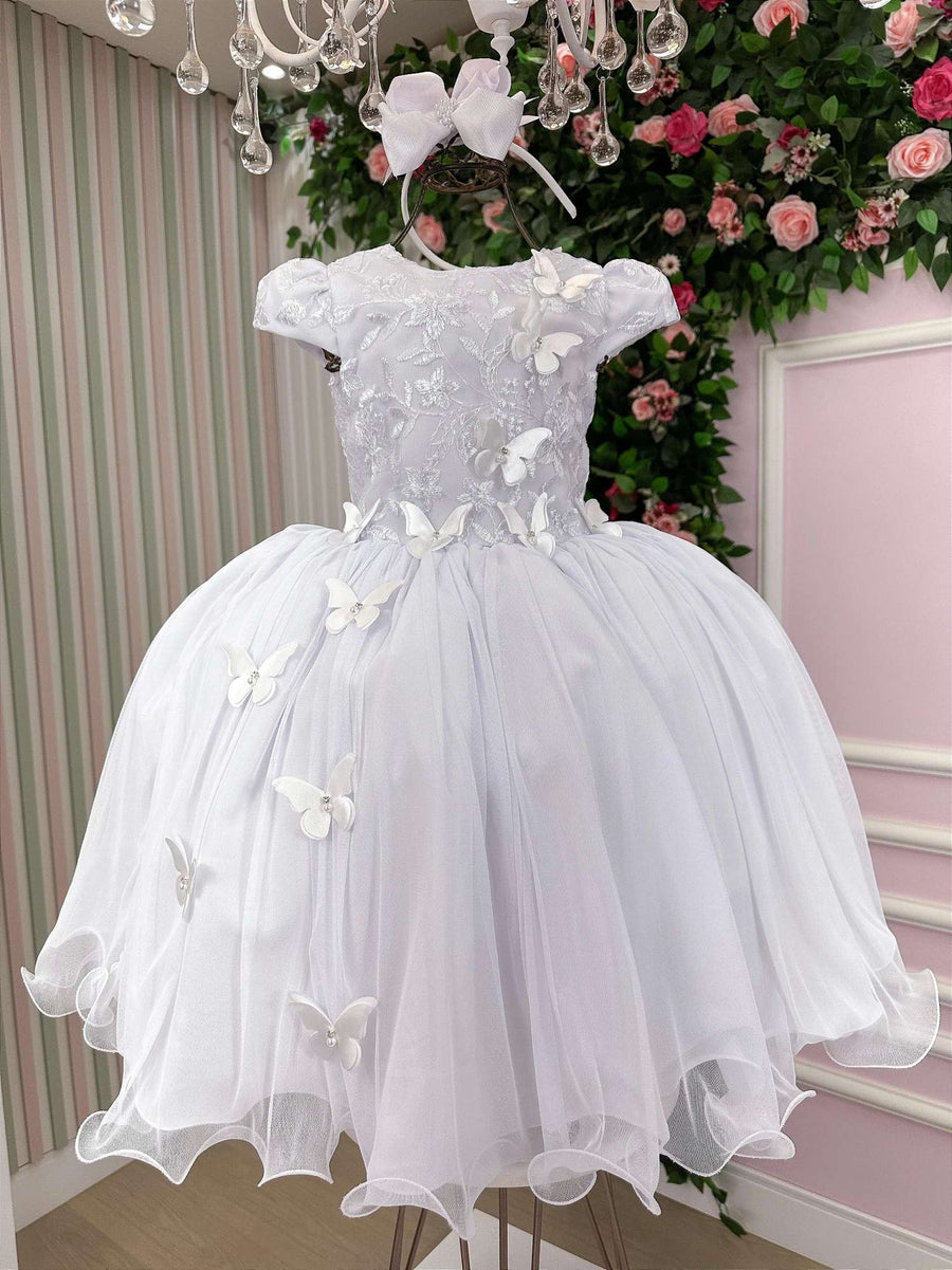 Vestido Juvenil - Midi Vila Lele Sabrina Daminha/Florista