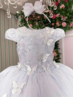 Vestido Juvenil - Midi Vila Lele Sabrina Daminha/Florista + Saiote