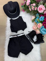 Conjunto Blogueirinha Boiadeira Estrelada