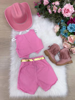 Conjunto Blogueirinha Boiadeira Estrelada