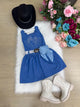 Vestido Infantil Boiadeira