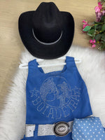 Vestido Infantil Boiadeira