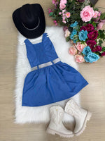Vestido Infantil Boiadeira