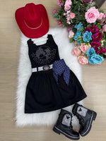 Vestido Infantil Boiadeira