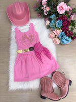 Vestido Infantil Boiadeira