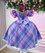 Vestido Marie Junino Quermesse do Interior Lilas
