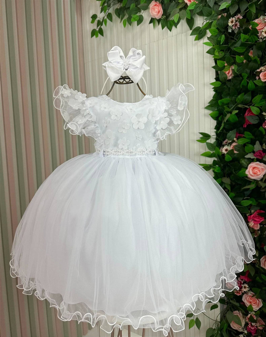 Vestido Infantil Angelie Bonita + Anágua