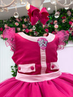 Vestido Mini Miss Temático Esquadrão Canino