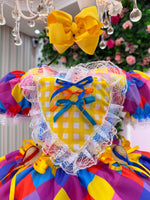 Vestido Marie Junino Coração Caipira