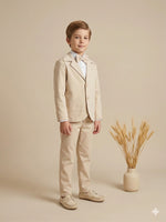 Conjunto Social Miss Cherry Jorge Terno Palha
