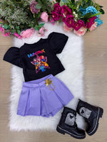 Conjunto Blogueirinha Temático Guerreiras Musical