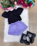 Conjunto Blogueirinha Temático Guerreiras Musical