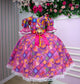 Vestido Marie Junino Luxo Luz da Fogueira