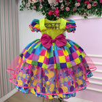Vestido Marie Junino Luxo Arraia da Aquarela