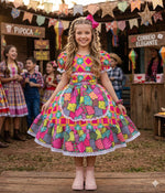 Vestido Mini Miss Junino Magia do Sertão