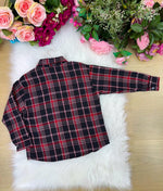Camisa Flanelado Xadrez Junina Bento Preto