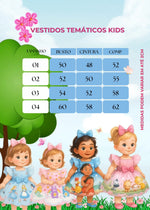 Vestido Junino Temáticos Kids Luxo Bolo Fofo Rosa