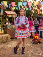 Saia Mini Miss Junino Magia do Sertão