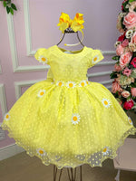 Vestido Marie Jardim Encantado Margaridas