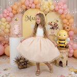 Vestido Mini Miss Betani Pessego