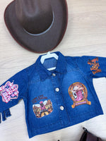 Jaqueta Blogueirinha Boiadeira Jeans