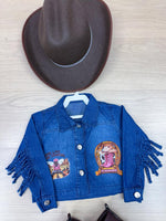 Jaqueta Blogueirinha Boiadeira Jeans