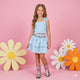 Conjunto Blogueirinha Clarissa Azul Bebe