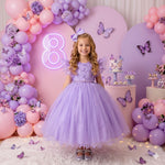 Vestido Menina Bonita Angelie Lilás